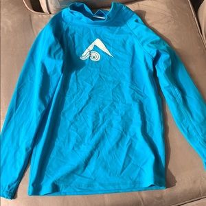 Girls rash guard shirt